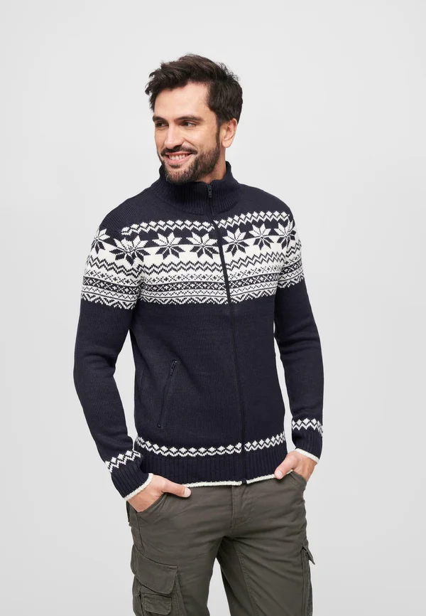 NORWEGER - Strickjacke - navy