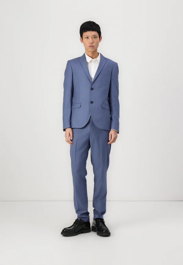 NOTCH SUIT NEW COAT SLIM - Anzug - porcelain blue