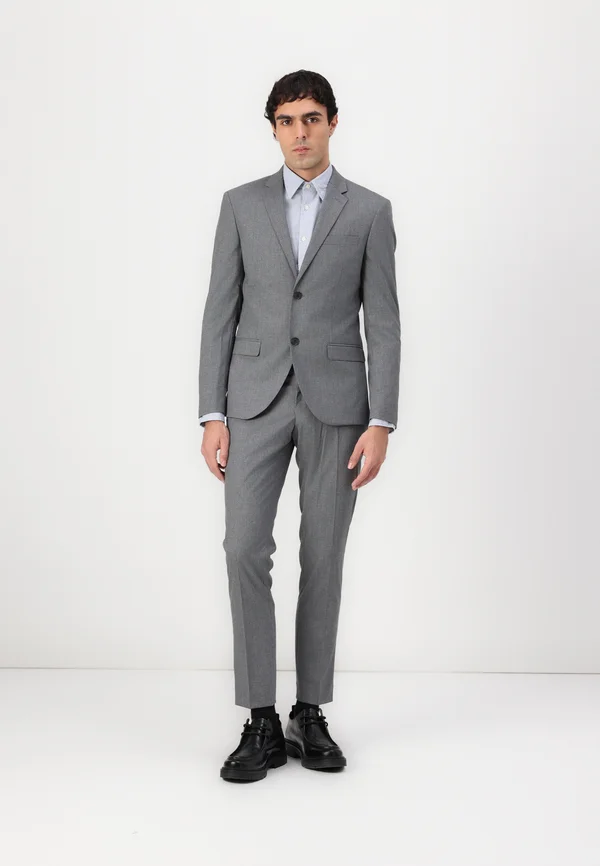 NOTCH SUIT SLIM - Anzug - grey