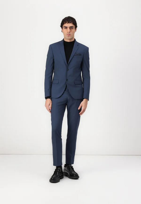 NOTCH SUIT SLIM - Anzug - teal
