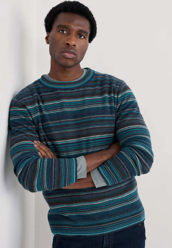 NOTEBOOK - Strickpullover - blue dizzard coppice