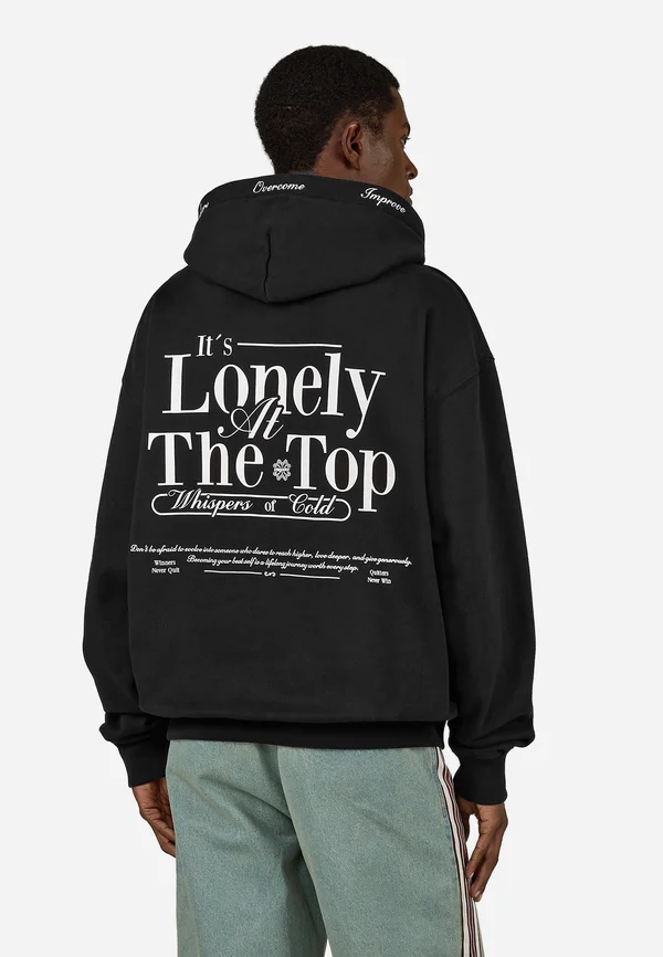 NOTO - Kapuzenpullover - washed black