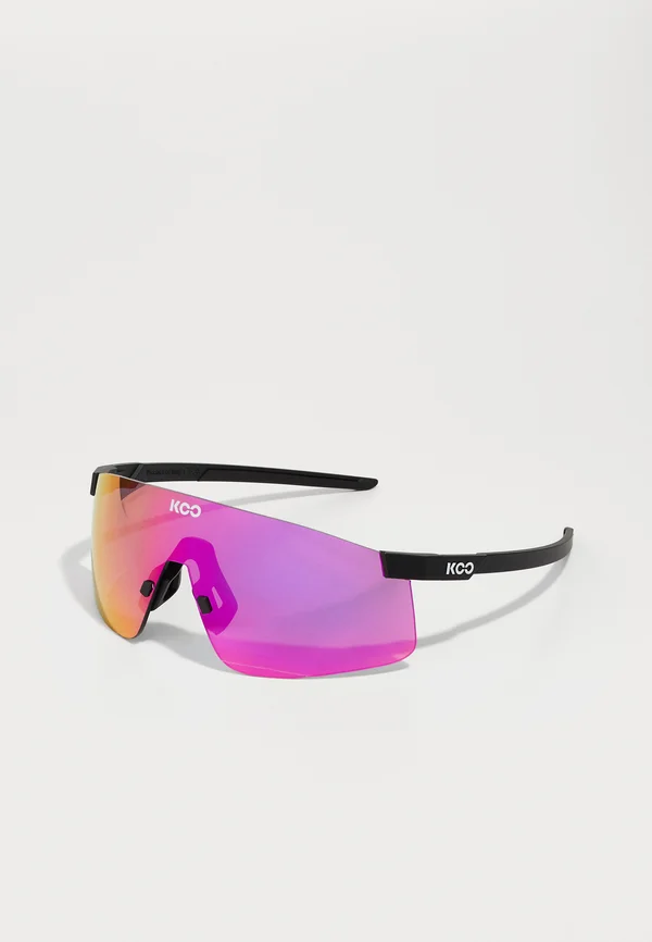 NOVA UNISEX - Sportbrille - black matt/fuchsia