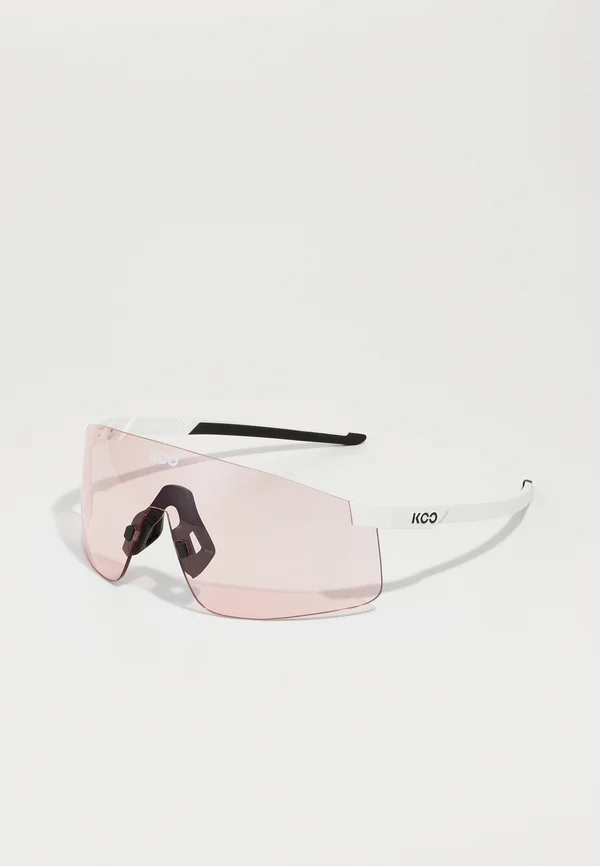 NOVA UNISEX - Sportbrille - white matt/pink