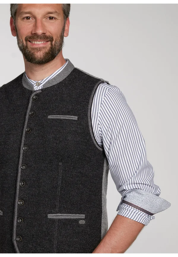 NOVUM - Weste - grey