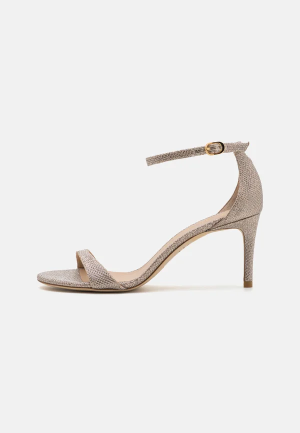 NUDIST II - Riemensandalette - poudre