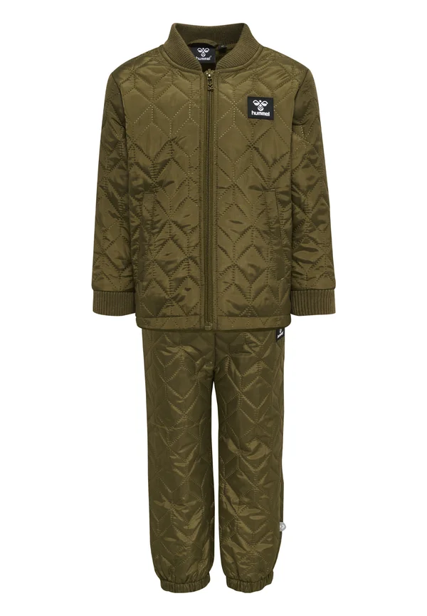 NULE MINI THERMO SET - Winterjacke - dark olive