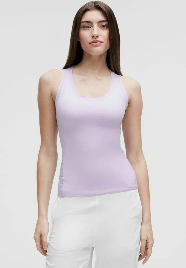 NULU SCOOP-NECK TANK - Top - lavender frost