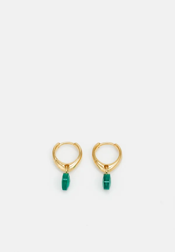 NURA DROP HUGGIES  - Ohrringe - gold plated-coloured