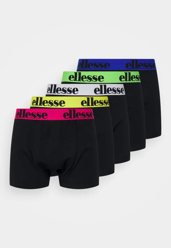 NURRA FASHION TRUNKS 5 PACK - Panties - black