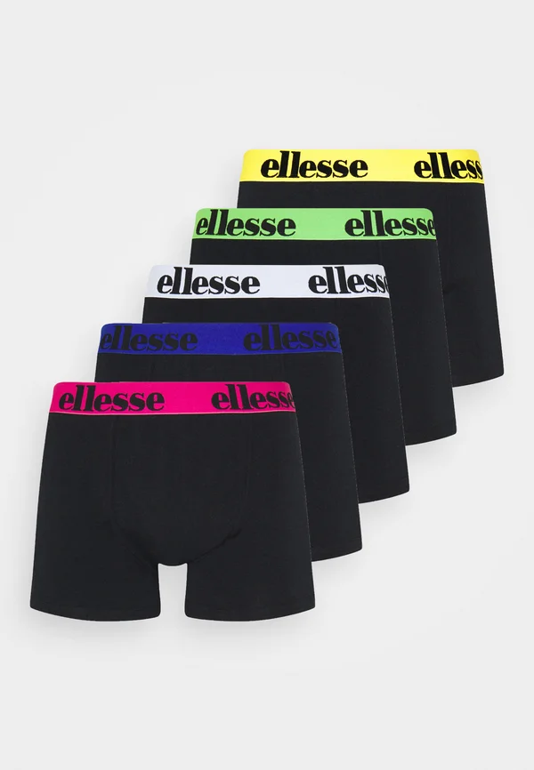 NURRA FASHION TRUNKS 5 PACK - Panties - black
