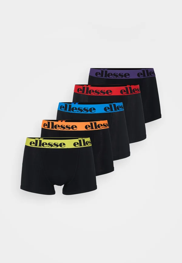NURRA FASHION TRUNKS 5 PACK - Panties - black
