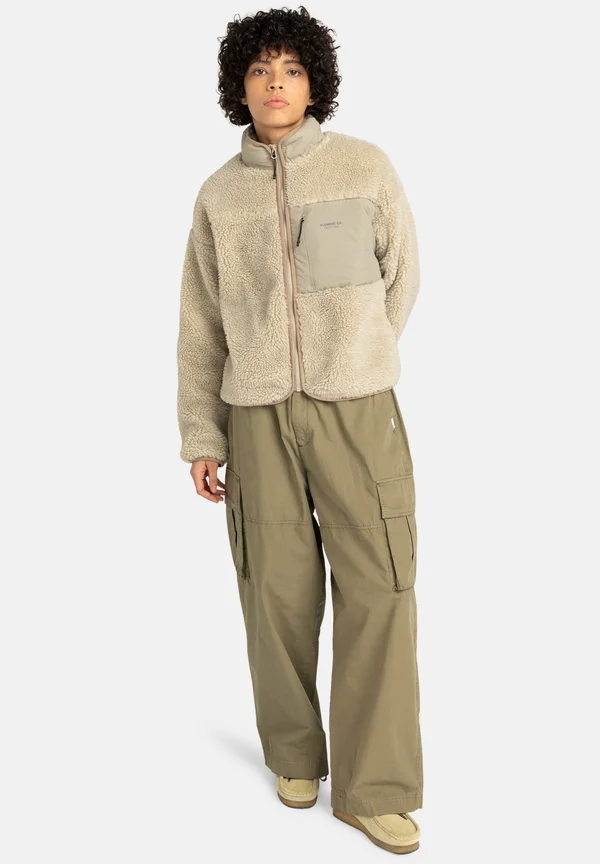 OAK  - Fleecejacke - crystal gray - solid