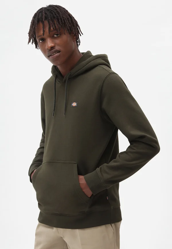 OAKPORT HOODIE - Kapuzenpullover - olive green