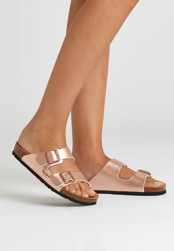 OBAN CLAIC - Pantolette flach - maple sugar