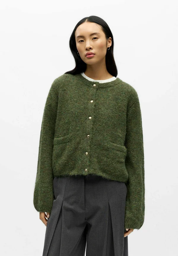 OBJSAGGIA NOOS - Strickjacke - kambaba