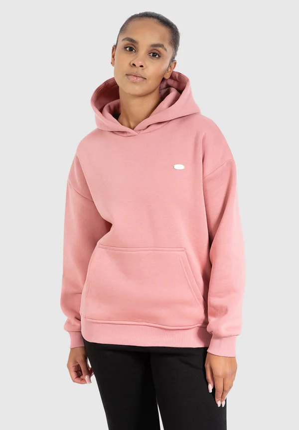ODELIA BASIC HOODIE - Kapuzenpullover - altrosa