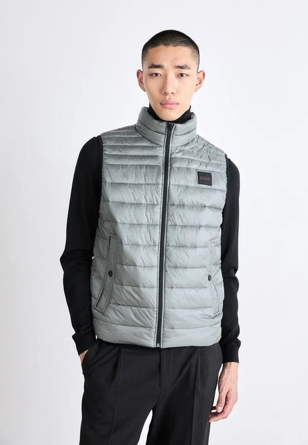 ODENO - Weste - open grey