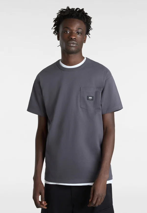 OFF THE WALL II POCKET  - T-Shirt basic - asphalt
