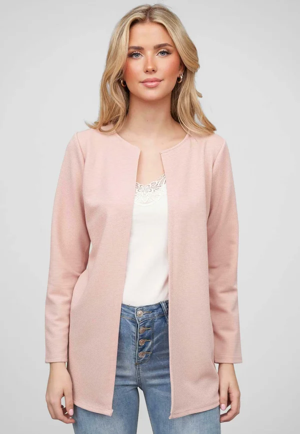 OFFENER - Strickjacke - rose