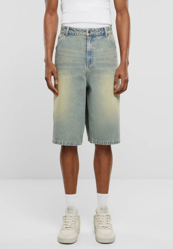 OG BAGGY JORTS - Jeans Shorts - bleached blue