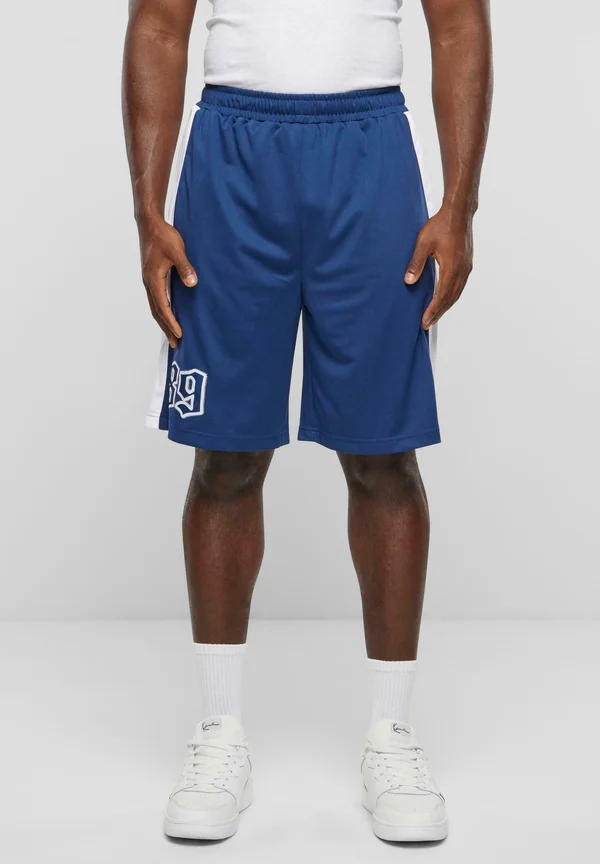 OG BLOCK - Jogginghose - navy white