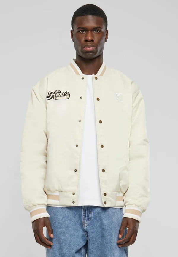 OG DINER BOWLING - Bomberjacke - offwhite