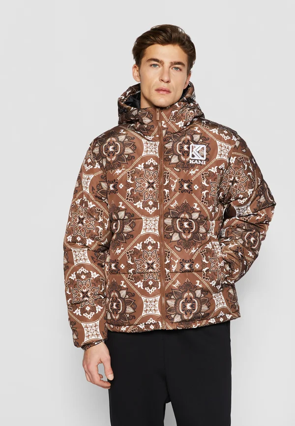 OG PAISLEY PUFFER - Winterjacke - brown