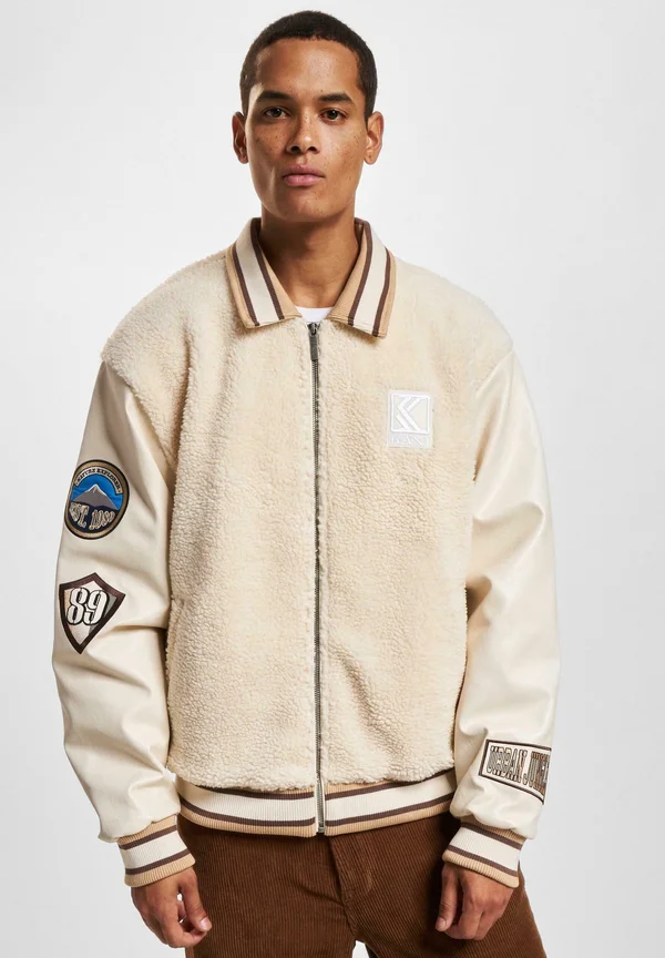 OG TEDDYCOLLEGE - Bomberjacke - offwhite