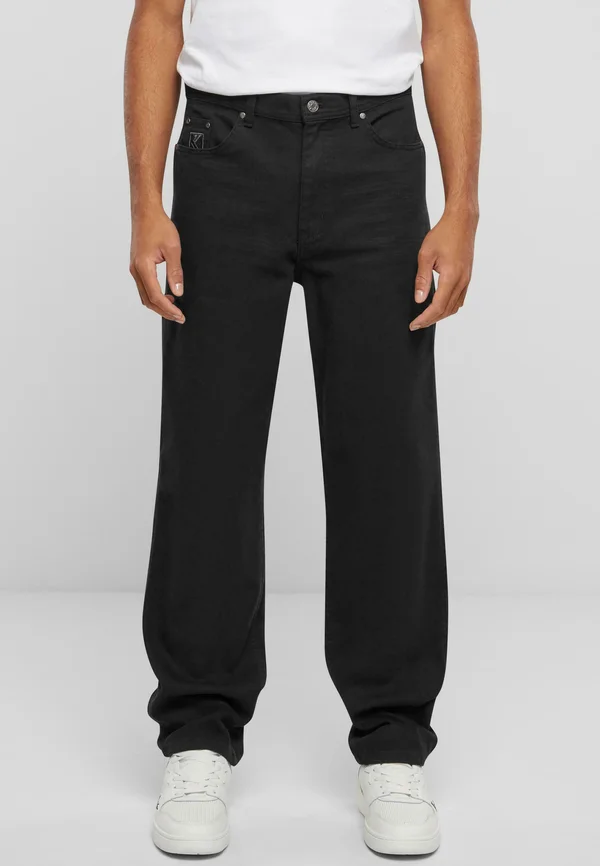 OG WASHED BAGGY WORKWEAR  - Jeans Relaxed Fit - black