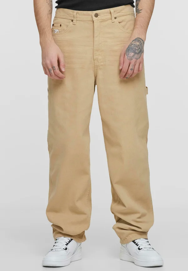 OG WASHED BAGGY WORKWEAR  - Jeans Relaxed Fit - sand
