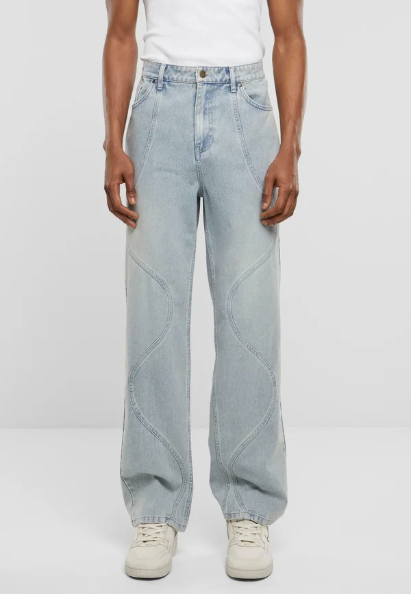 OG WAVY BAGGY WORKWEAR - Jeans Relaxed Fit - bleached blue