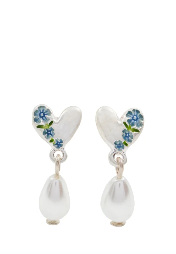 Ohrringe - blue and silver coloured