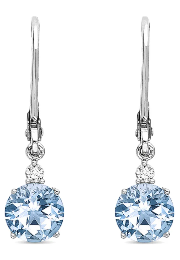 Ohrringe - blue/white gold