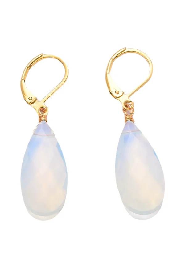 Ohrringe - crystal white