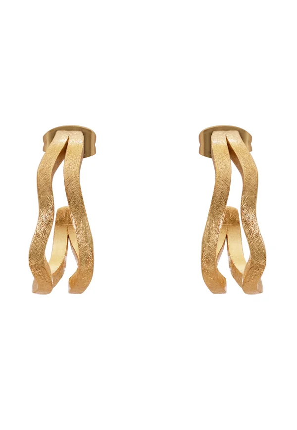 Ohrringe - goldfarbend