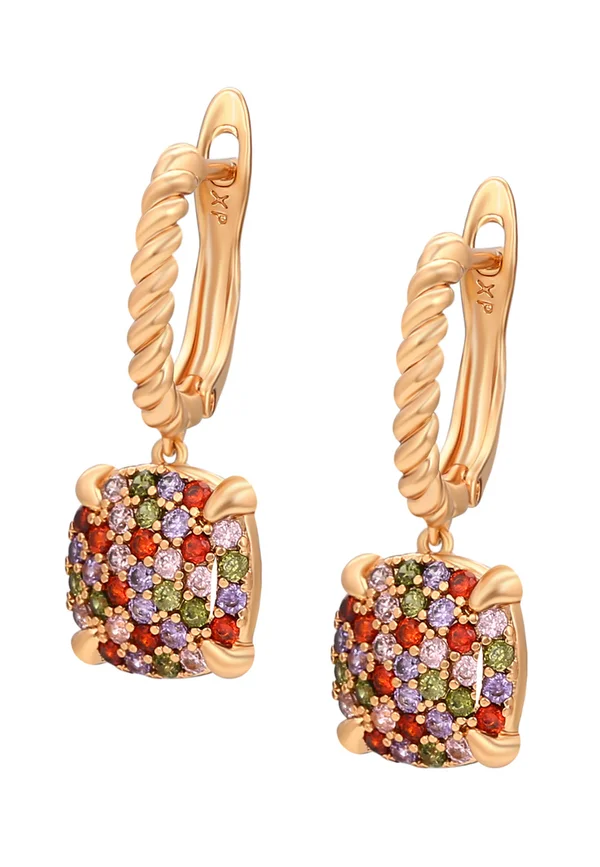 Ohrringe - rose gold- colored multicolor