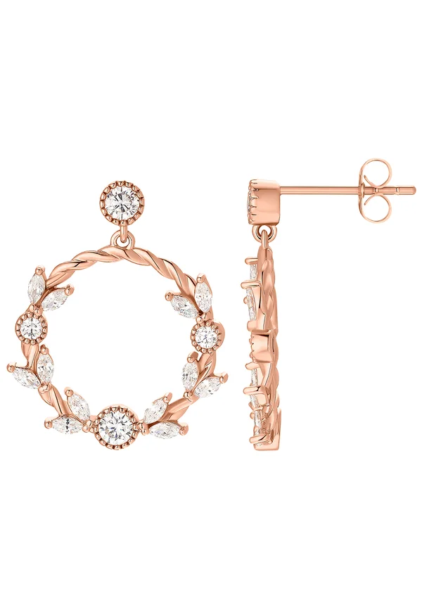 Ohrringe - rose goldfarbend