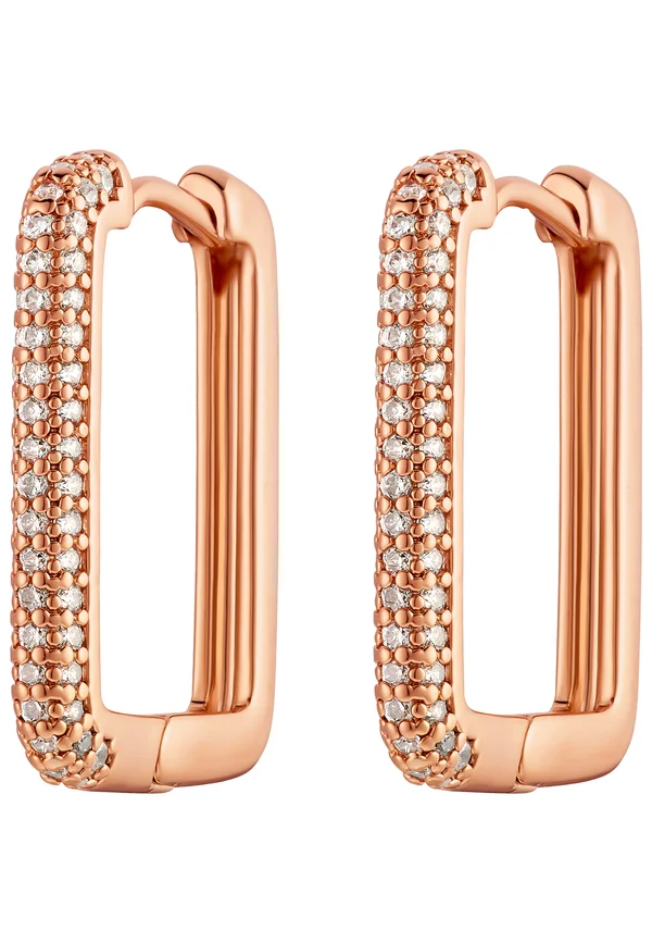 Ohrringe - rose goldfarbend