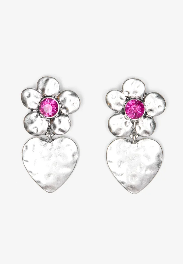 Ohrringe - silver-coloured