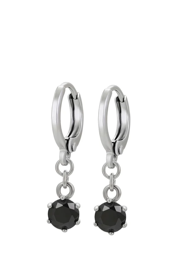 Ohrringe - silver/black