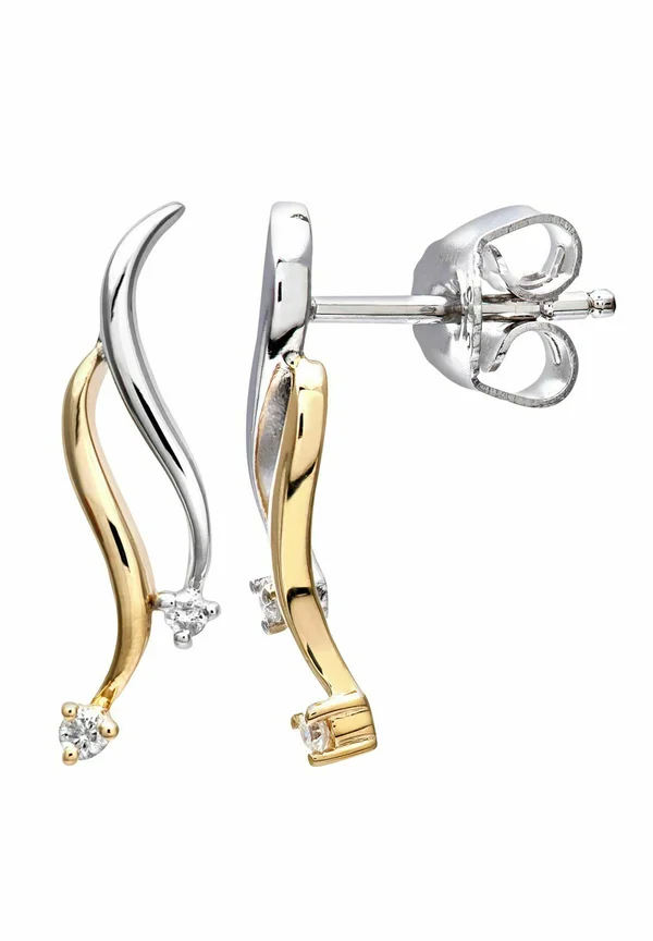 Ohrringe - yellow gold - coloured