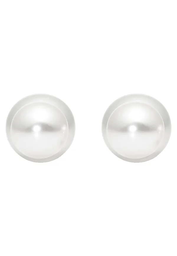 OHRSCHMUCK DOUBLE - Ohrringe - white