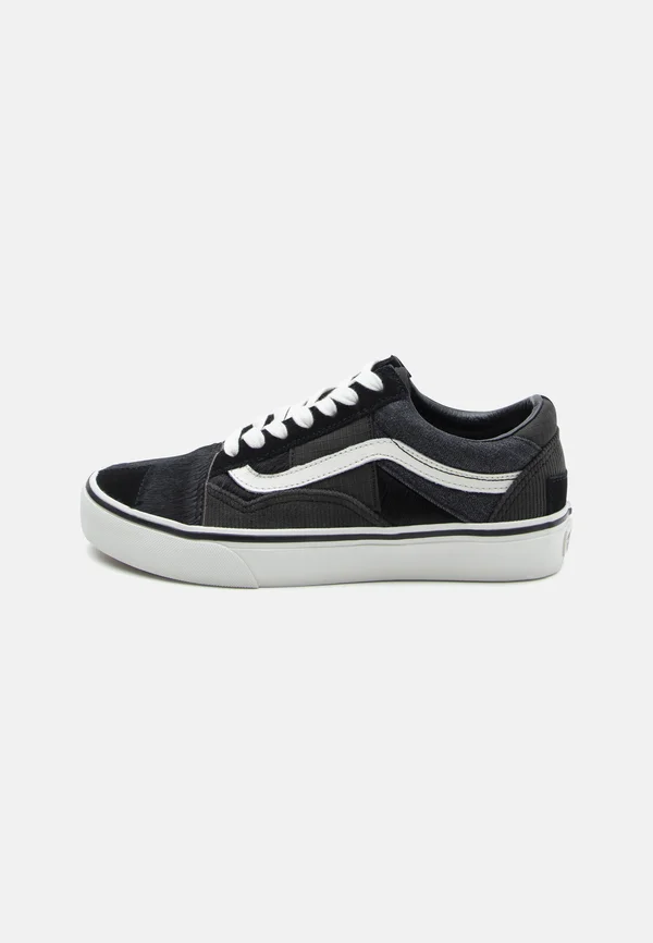 OLD SKOOL PATCHWORK UNISEX - Sneaker low - dark gray/black