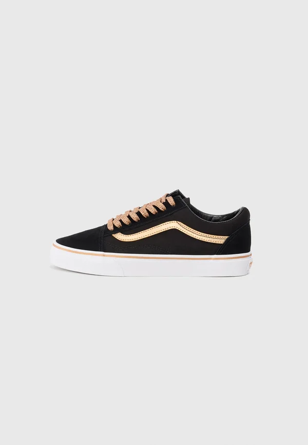 OLD SKOOL - Skateschuh - metallic pop black/gold-coloured