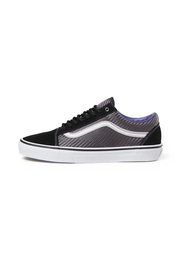OLD SKOOL - Sneaker low - black charcoal purple