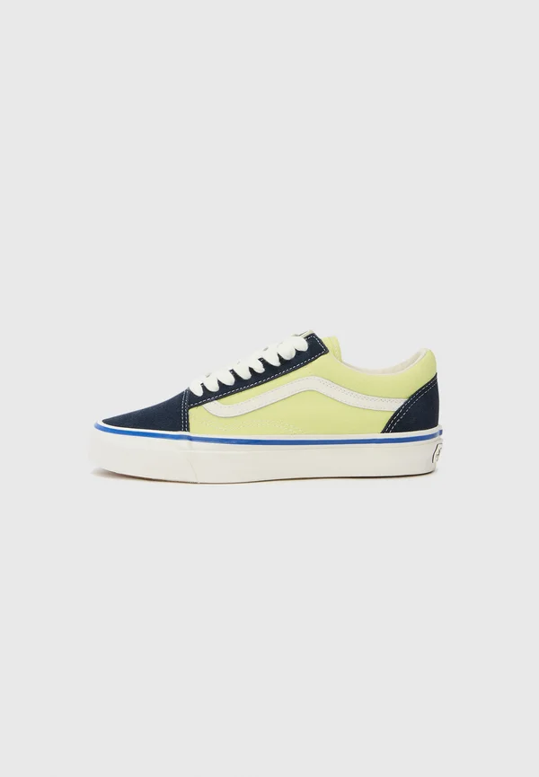 OLD SKOOL UNISEX - Sneaker low - nineties navy/lime
