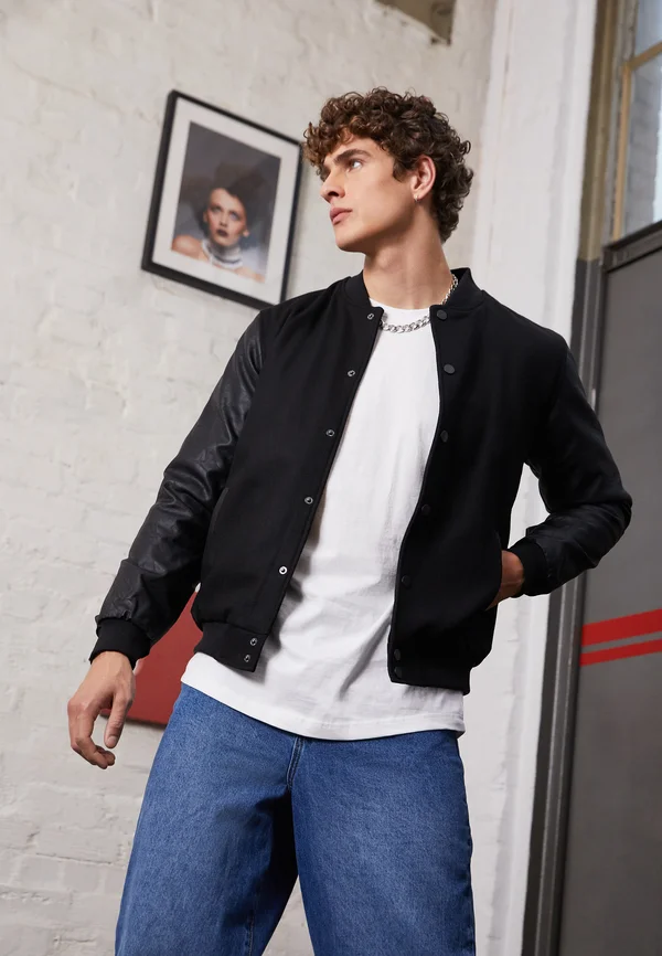 OLDSCHOOL COLLEGE - Bomberjacke - black