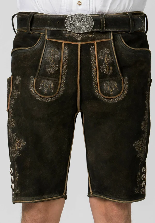 OLIVER - Shorts - moor gespeckt