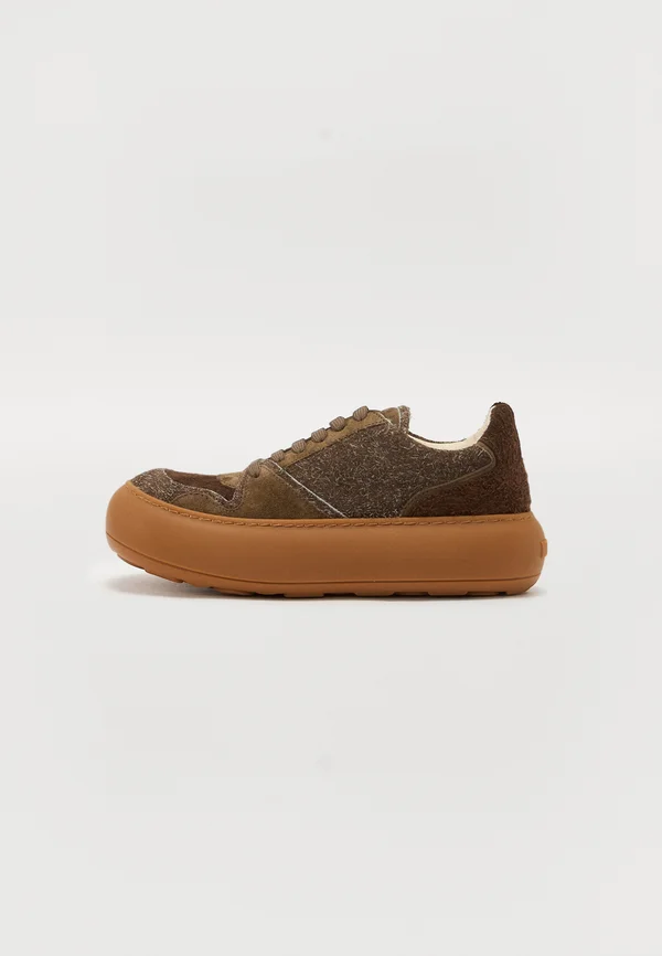 OLLIE - Sneaker low - testa di moro/foresta